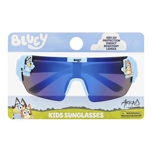 Bluey Bingo Kids Sunglasses Arkaid Sun-Staches Blue Shield UV Protection New